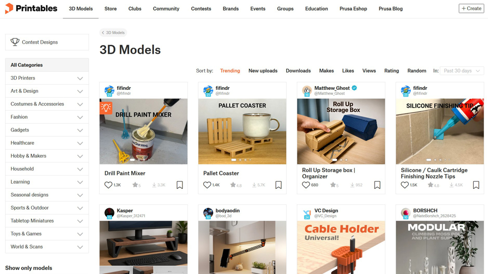 printables website
